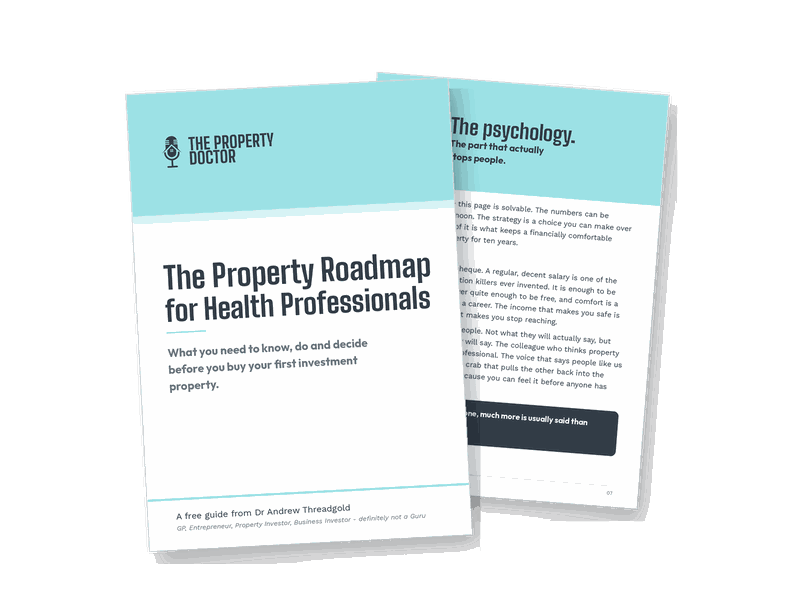 The Property Roadmap for Health Professionals: cover and inside page